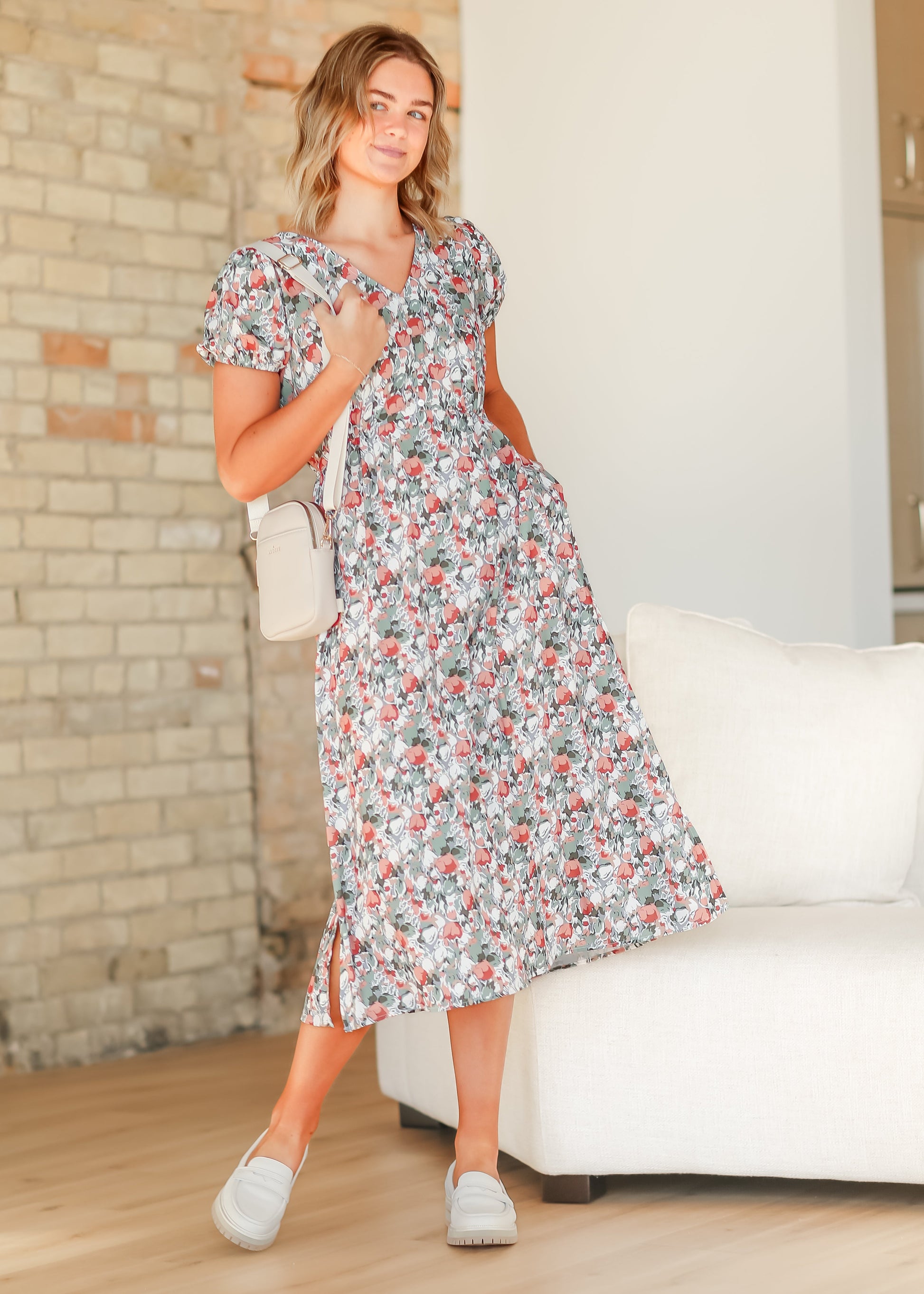midi dresses short sleeve Buy White Short Sleeve Tie Waist Midi Dress with Linen from Next USA