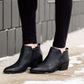 Side Braided Ankle Bootie - FINAL SALE Shoes