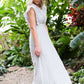 Side Tie Embroidered Maxi Dress - FINAL SALE Dresses