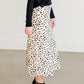 Side Zip Leopard Midi Skirt - FINAL SALE Skirts