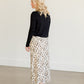 Side Zip Leopard Midi Skirt - FINAL SALE Skirts