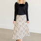 Side Zip Leopard Midi Skirt - FINAL SALE Skirts
