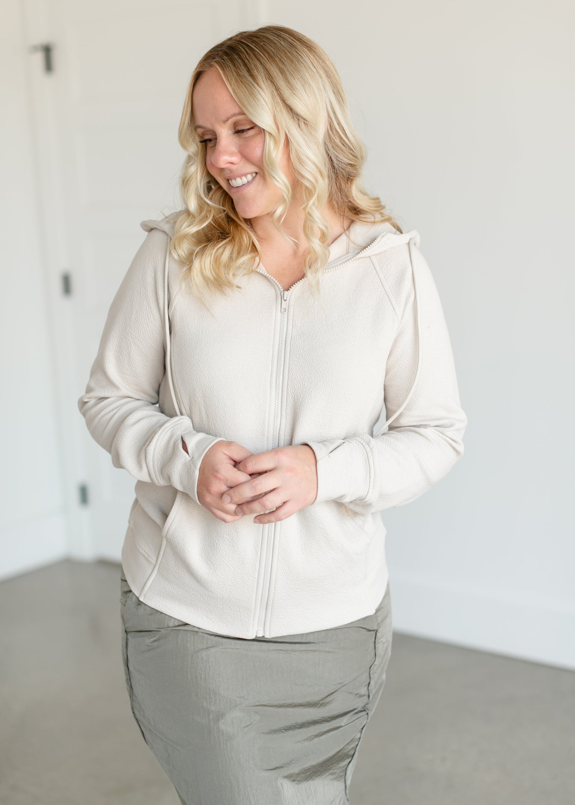 Silvana Full Zip Hoodie Jacket FF Tops