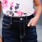 Silver Stitch Dark Denim Skirt Skirts