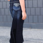 Silver Stitch Dark Denim Skirt Skirts