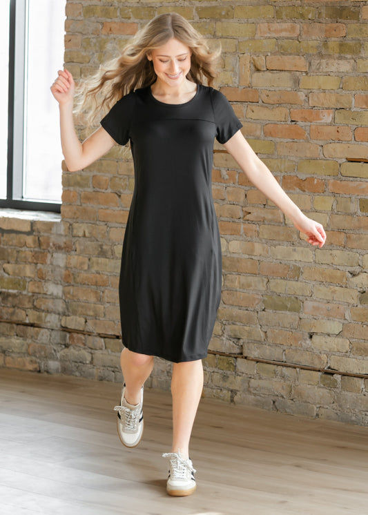 Simona Midi Sport Dress FF Dresses