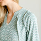 Sky Ruffle Shoulder Flowy Midi Dress - FINAL SALE Dresses