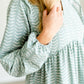 Sky Ruffle Shoulder Flowy Midi Dress - FINAL SALE Dresses