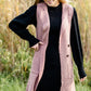 Sleeveless Long Cardigan Vest-FINAL SALE FF Tops