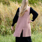 Sleeveless Long Cardigan Vest-FINAL SALE FF Tops