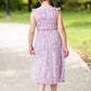 Smocked Floral Midi Dress Dresses