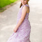 Smocked Floral Midi Dress Dresses