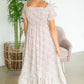 Smocked Short Sleeve Maxi Dress - FINAL SALE Dresses