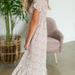 Smocked Short Sleeve Maxi Dress - FINAL SALE Dresses
