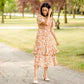 Smocked Top Tiered Midi Dress - FINAL SALE Dresses