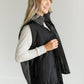 Snap Up Active Knit Vest FF Tops