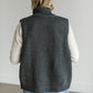 Snap Up Active Knit Vest FF Tops