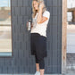 Snoga Black Athletic Skirt Skirts