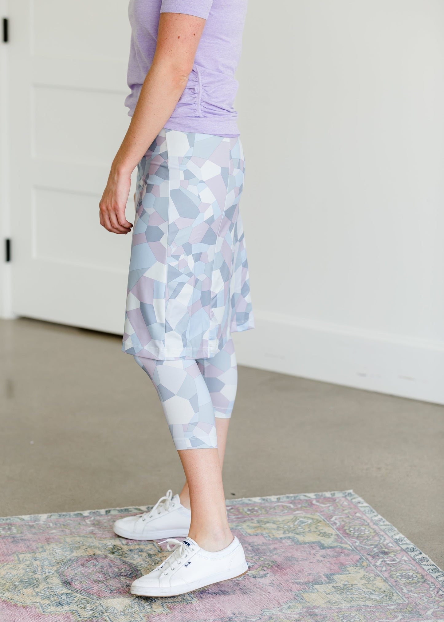Snoga FIT Shattered Print Sport Skirt - FINAL SALE Activewear