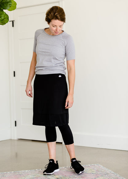 Snoga Mesh Detail Sport Skirt Activewear
