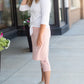 Snoga Pink Side Tie Athletic Skirt - FINAL SALE Skirts