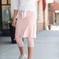 Snoga Pink Side Tie Athletic Skirt - FINAL SALE Skirts