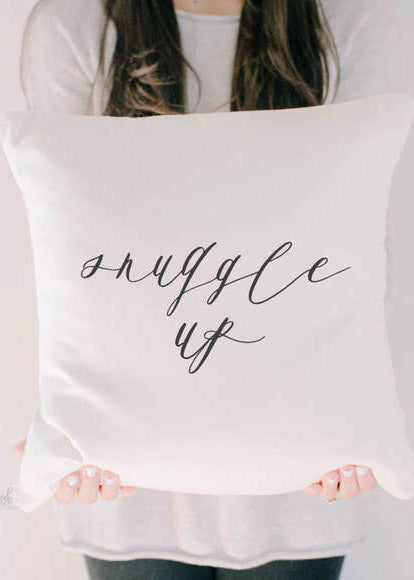 Snuggle Up Printed Throw Pillow - FINAL SALE Home & Lifestyle