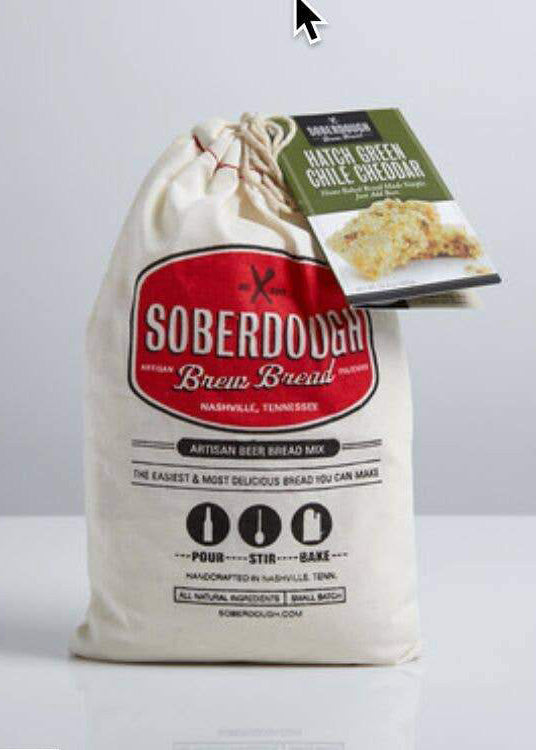 Soberdough Hatch Green Chile + Cheddar Brew Bread - FINAL SALE Food
