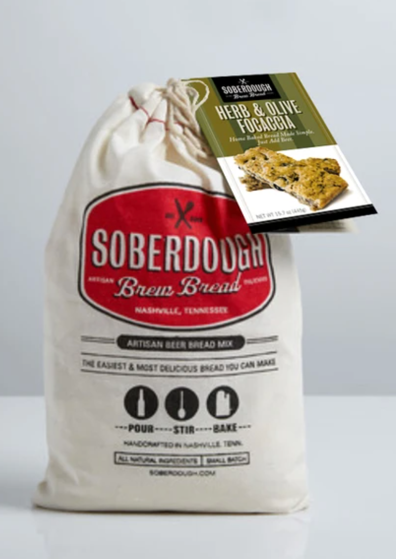 Soberdough Herb & Olive Focaccia Food