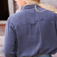 Soft Button Up Roll Tab Top - FINAL SALE Tops