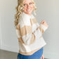 Soft Crewneck Striped Sweater FF Tops