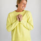 Soft Knit Sweater Skirt Set FF Tops Top / Lime / S