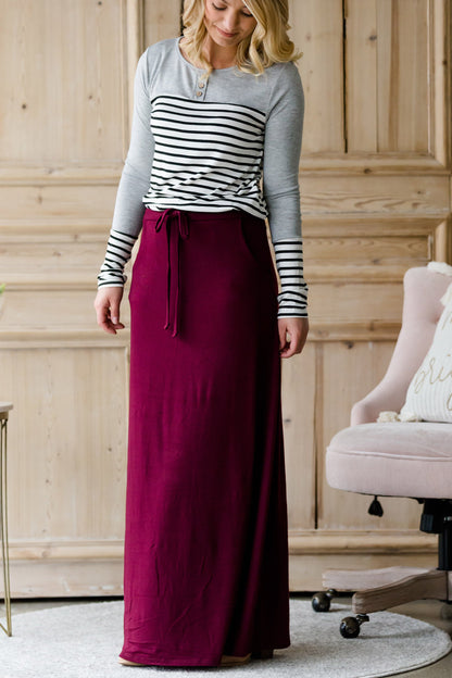 Soft Stretch Maxi Skirt - FINAL SALE Skirts