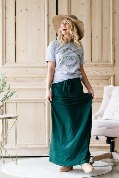 Soft Stretch Maxi Skirt - FINAL SALE Skirts