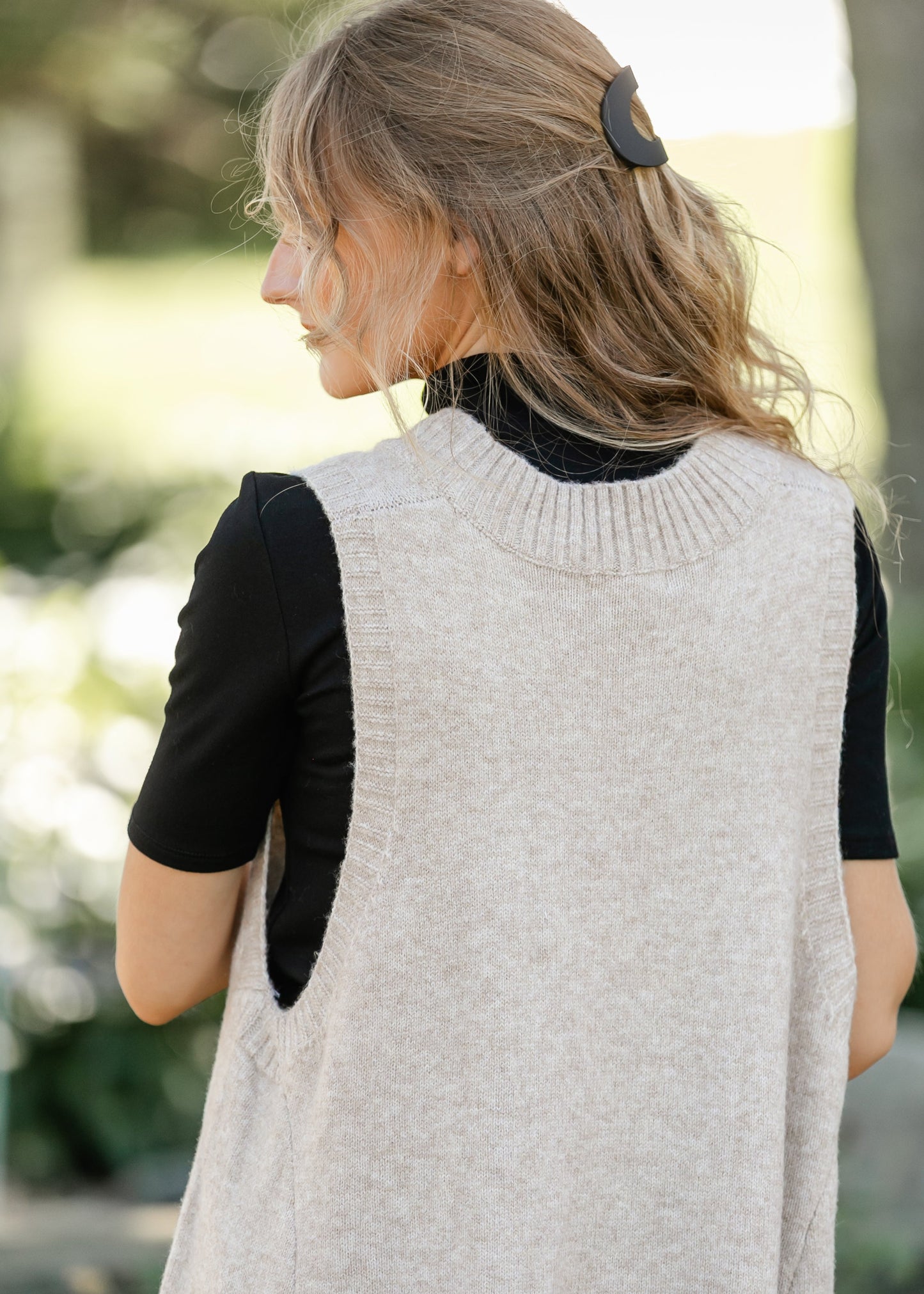 Soft Touch V-neck Sweater Dress FF Dresses