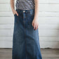 Sophia Long Denim Skirt Skirts