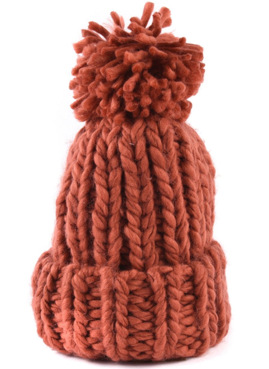 Sota Burnt Orange Cable Knit Beanie - FINAL SALE Accessories