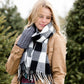 Sota' Clover Buffalo Check Scarf Accessories
