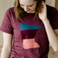 Sota' Logo Burgandy Tee - FINAL SALE Tops