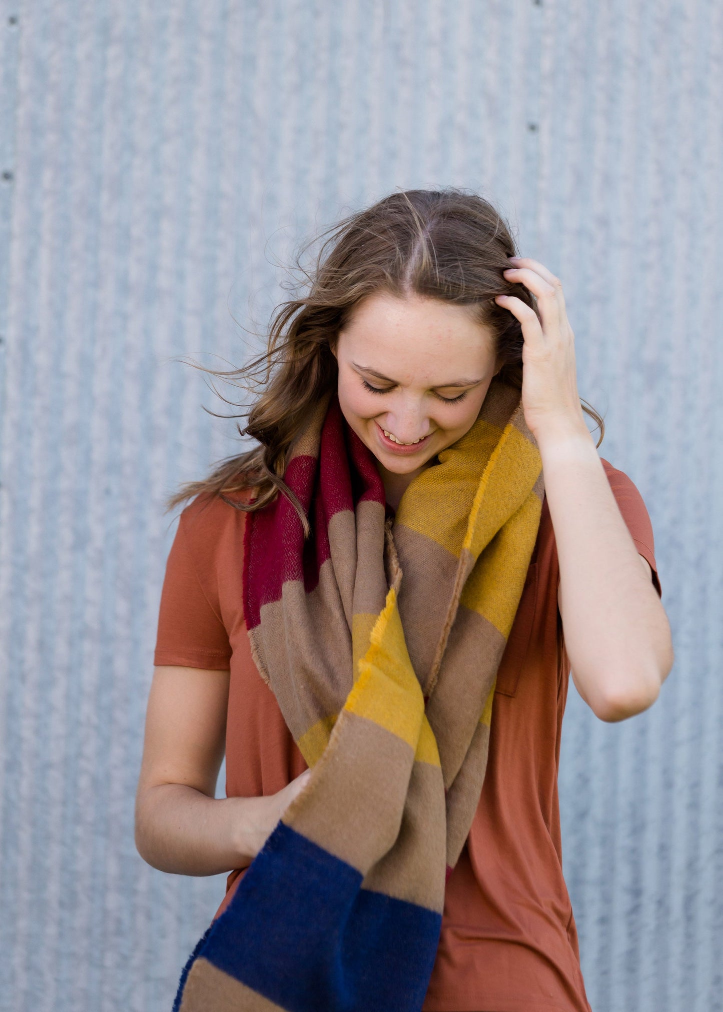 Sota' Neutral Autumn Blanket Scarf - FINAL SALE Accessories