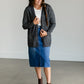 Speckled Knit Open Front Cardigan FF Tops