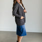 Speckled Knit Open Front Cardigan FF Tops