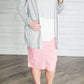 Split Hem Open Cardigan Layering Essentials