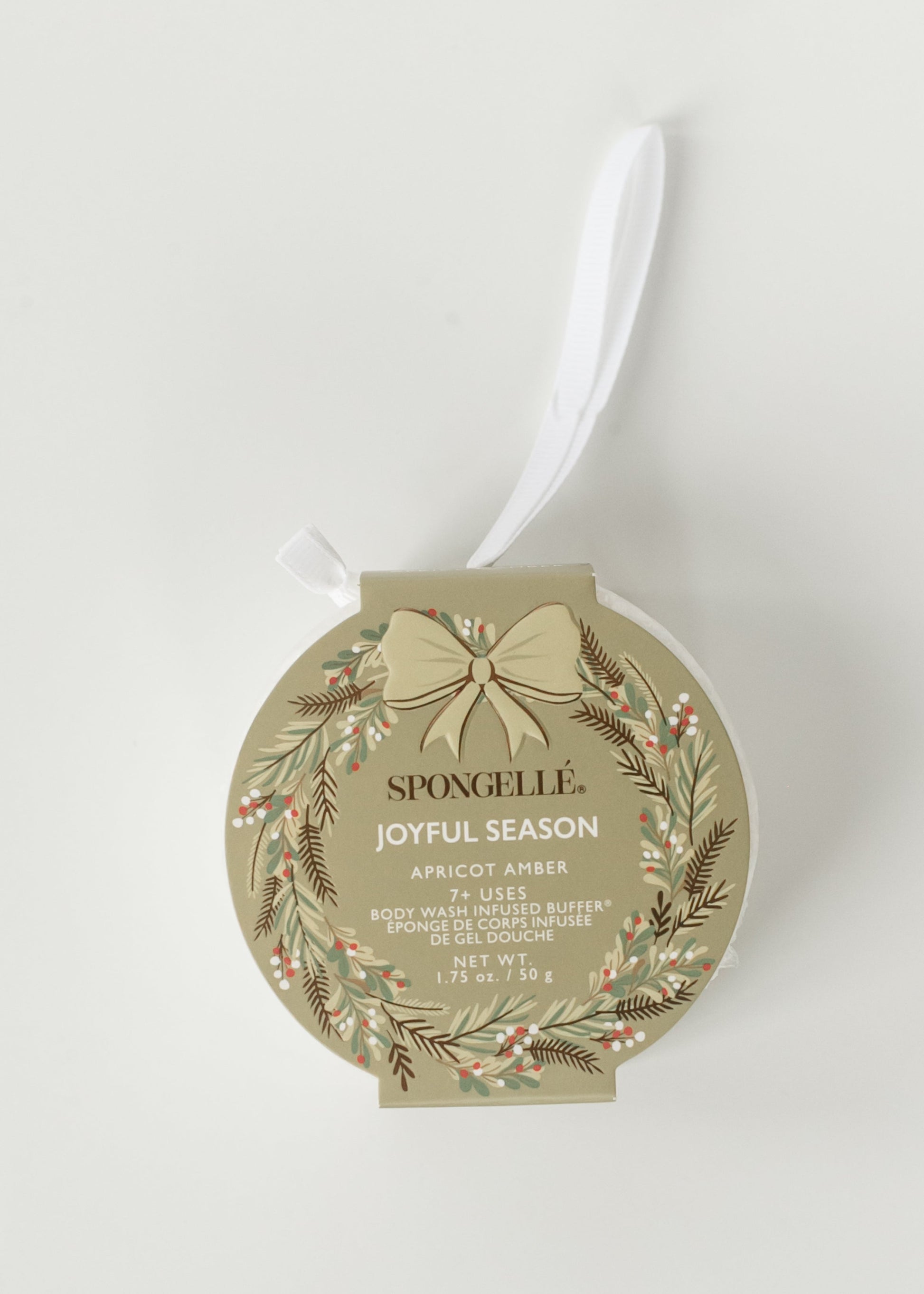 Spongelle® Holiday Wreath Body Buffer FF Home + Lifestyle