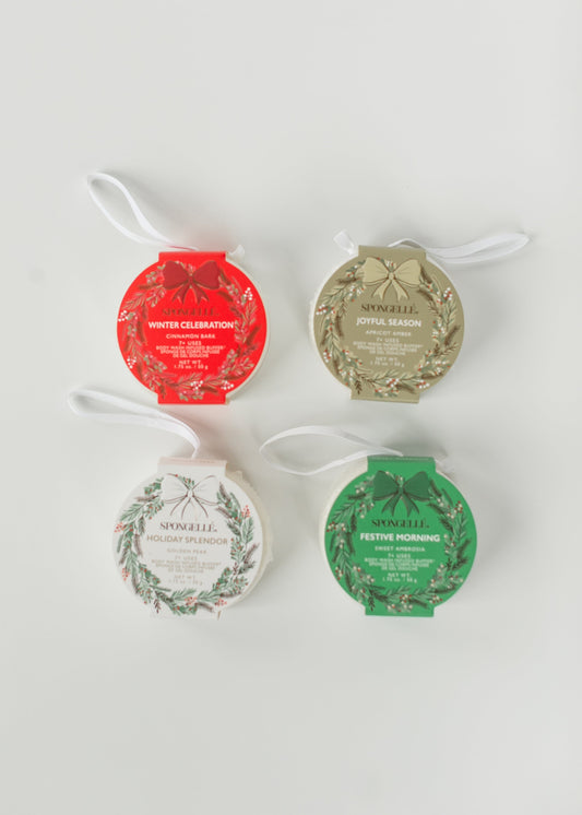 Spongelle® Holiday Wreath Body Buffer FF Home + Lifestyle