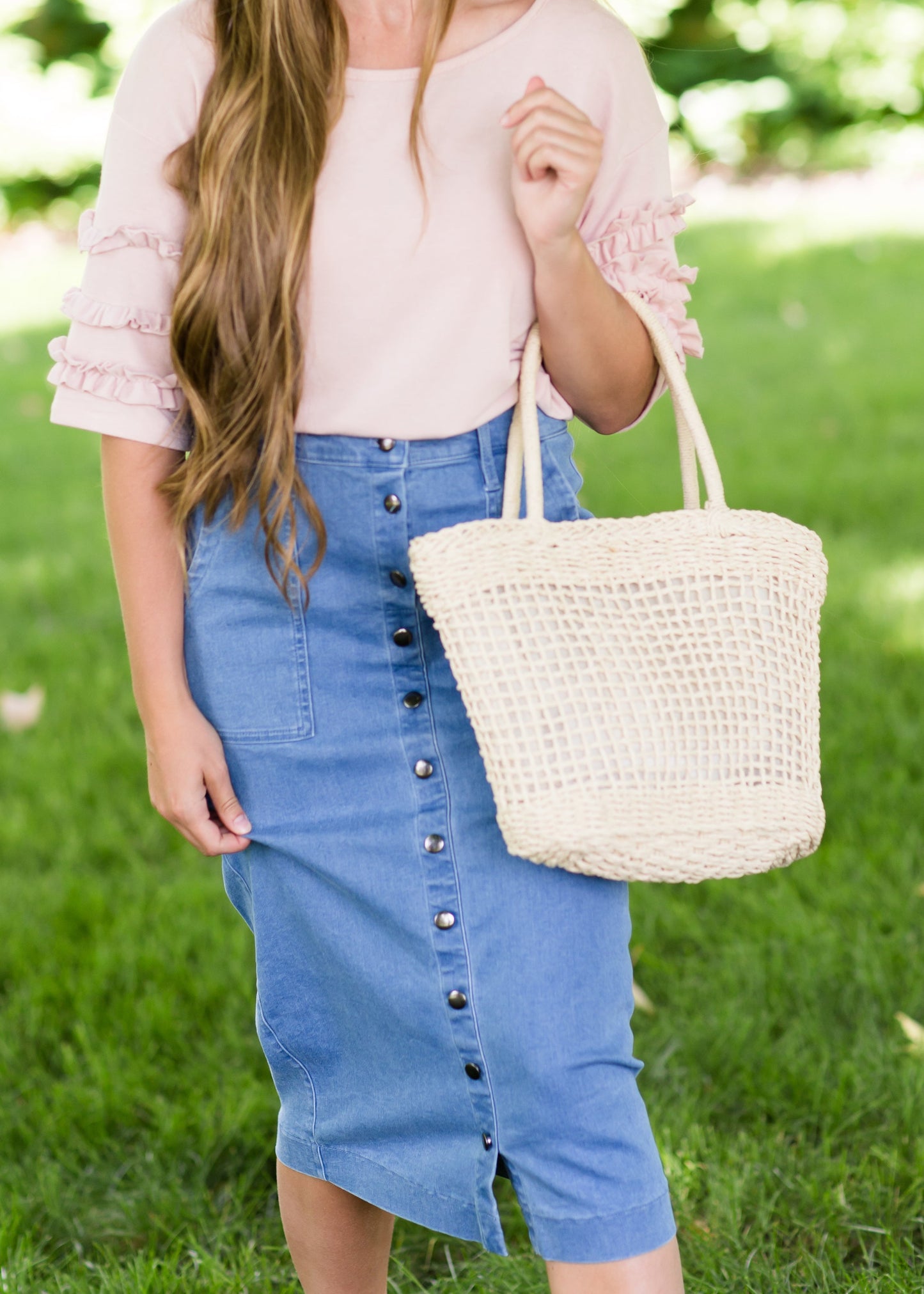 Spring Straw Handbag Accessories