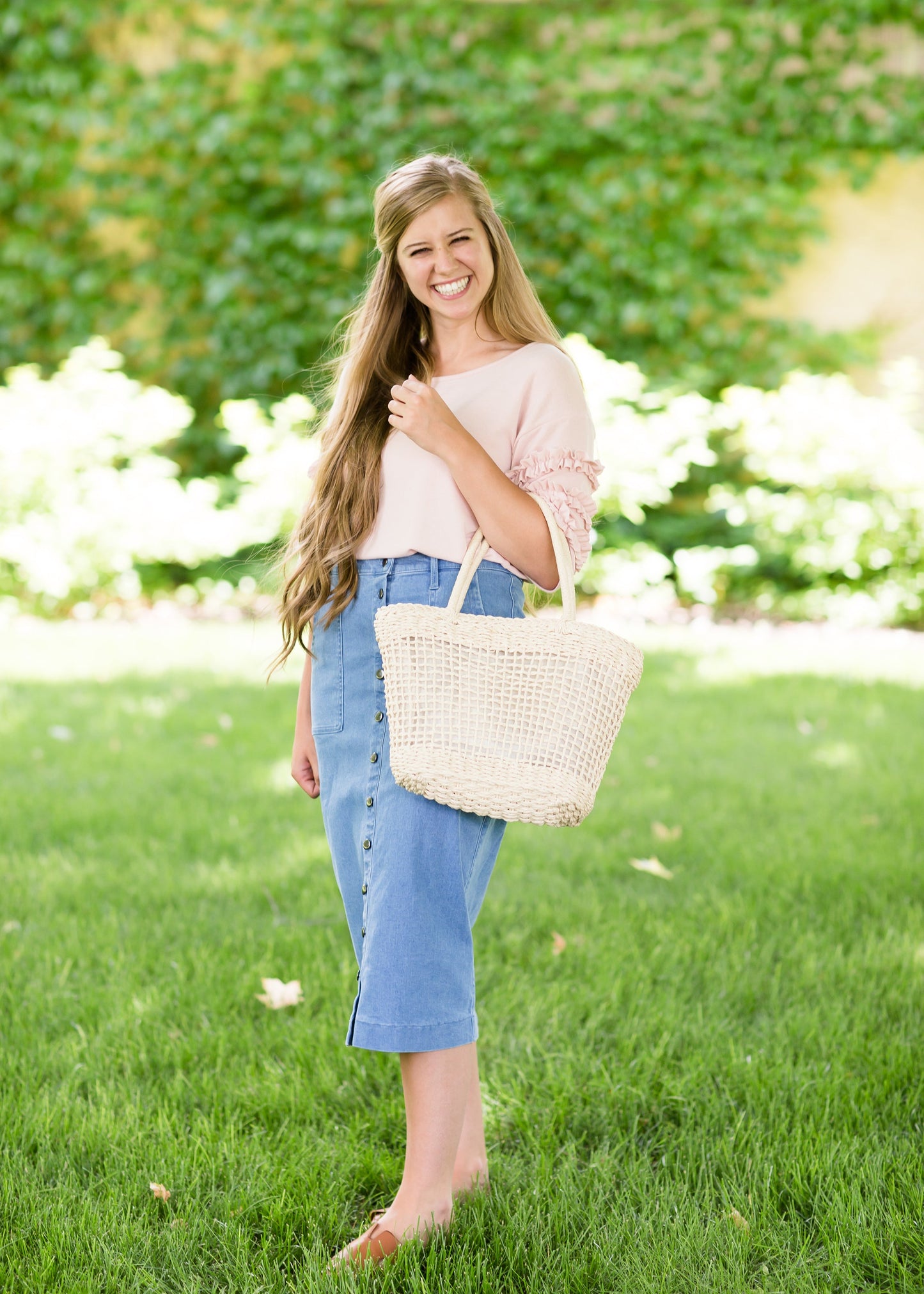 Spring Straw Handbag Accessories