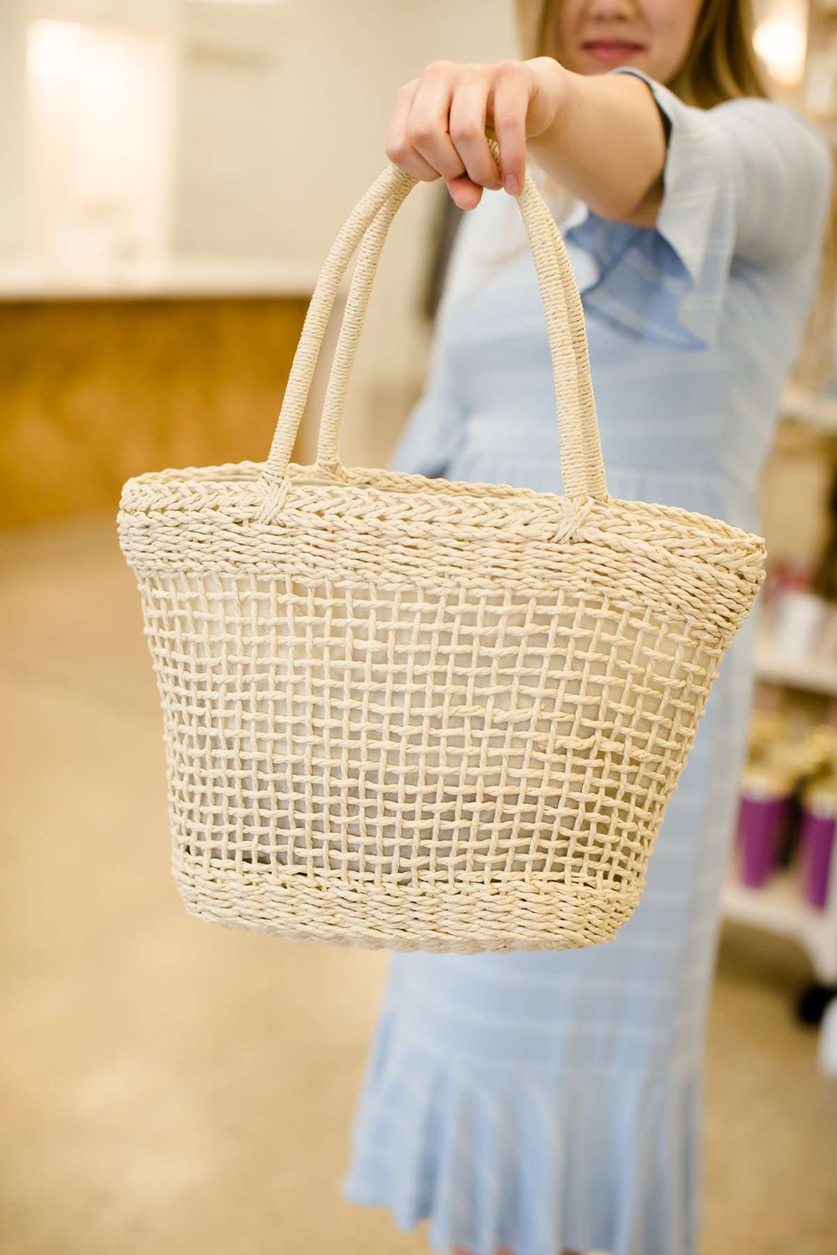 Spring Straw Handbag Accessories