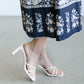 Square Toe Block Heel Sandal Shoes