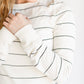 Stacy Striped Knit Top FF Tops